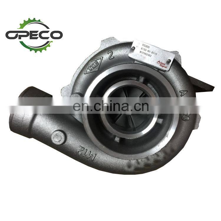 For Komatsu PC400-3 PC300-3 Power shovel S6D125 turbocharger 6152818210 6152-81-8210 6152-81-8110 465105-5003S