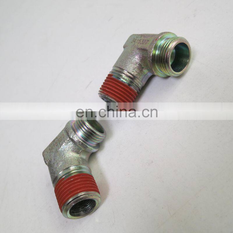 diesel Engine spare parts 6CT elbow connector 3415327 screwed connection