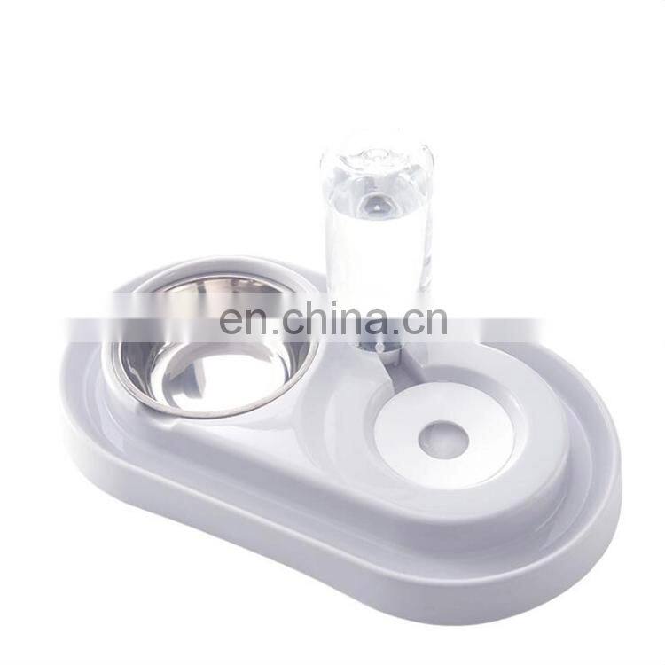 Luxury Smart Auto Automatic Pet Dog Cat Food Water Dispenser Bottle Bowl Pet Feeder