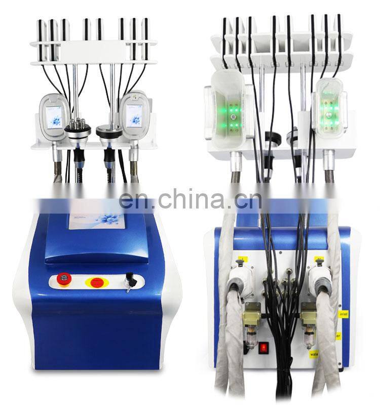 Vacuum Fat Freezing System RF Cavitation Slimming Laser Pads Machine Price