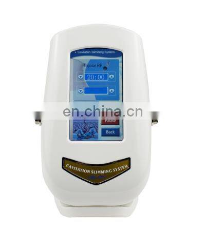 40K Cavitation Ultrasonic Weight Loss Skin Rejuvenation Beauty Machine Multipolar RF Body Slimming Skin Tighten Anti-wrinkle