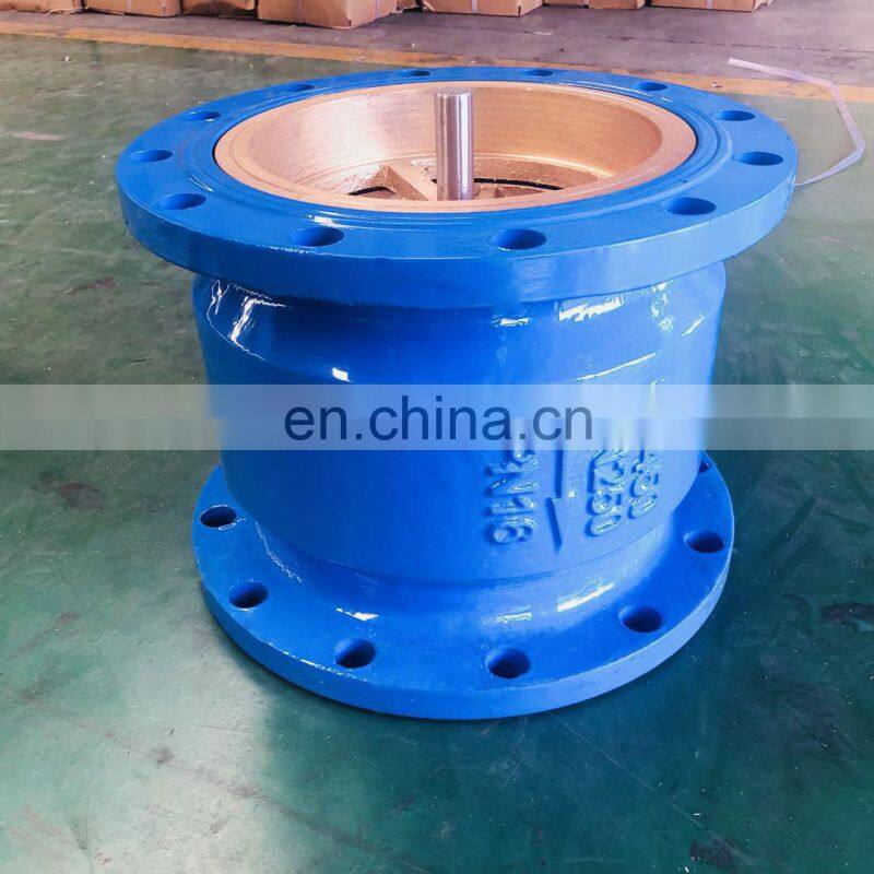 DN150 6inch Cast Iron Vertical silent check valve