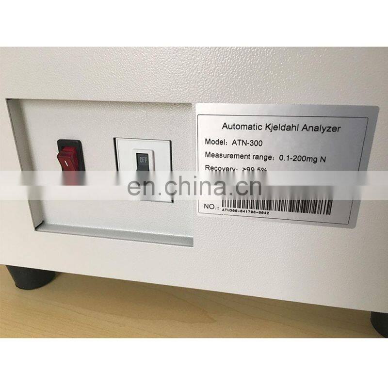 ATN-1100 Automatic Kjeldahl Nitrogen Analyzer