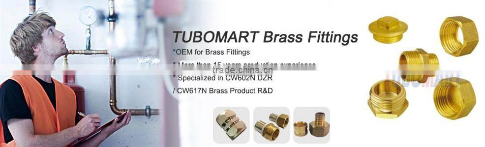 Factory chrome plated general screw straight fittings for copper pipe