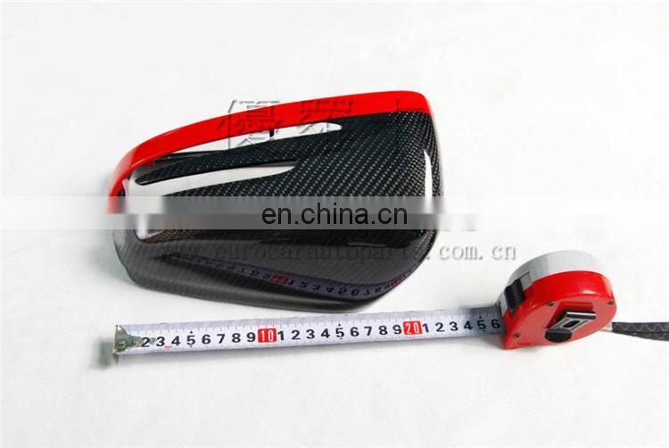 w204 carbon finber side mirror cover fit for A C CLS E CLA Class W204 W207 W212 W176 W218 W221 carbon mirror cover