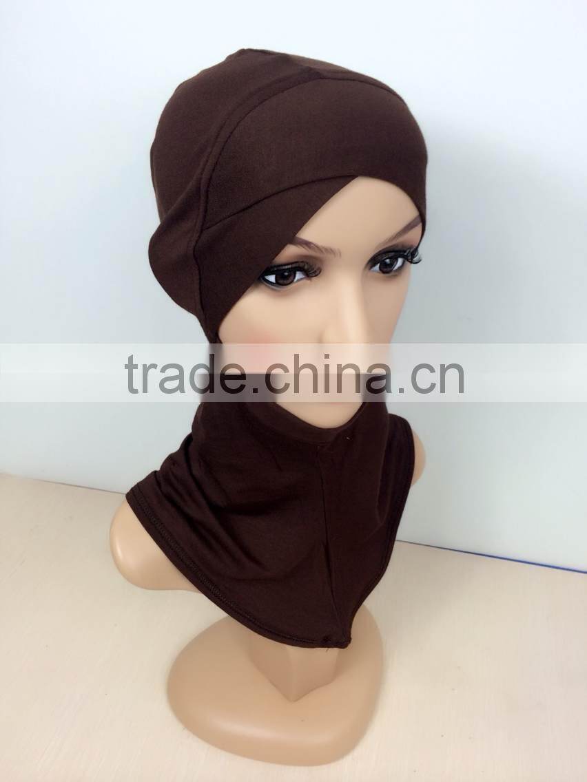 U015 fashion Cover the chin crossover islamic underscarf