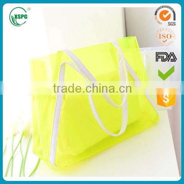 Colorful Pvc Plastic Bag with Handles