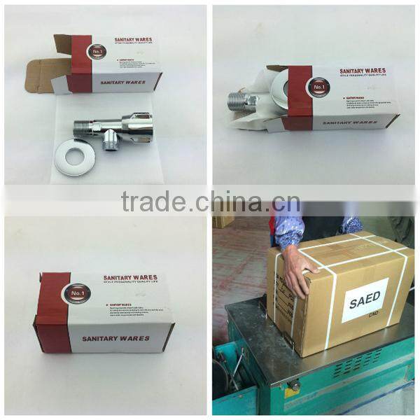 China factory price bathroom angle stop valve in zinc