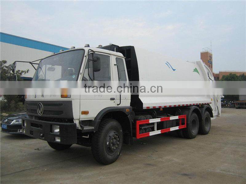 Dongfeng 210hp 18m3 compactor refuse truck