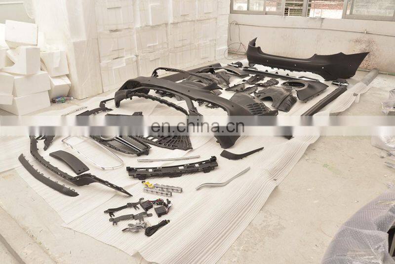 14-16 W212 E63 car full Body Kit for Mercedes E350 E400 Sport AMG Style