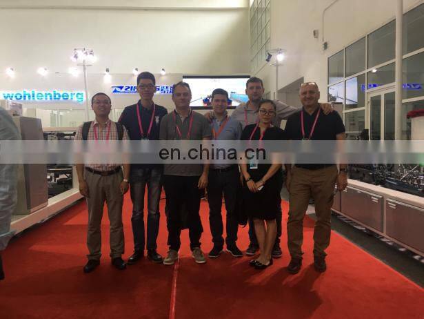 Automatic folder gluer machine for different paper boxes making folding