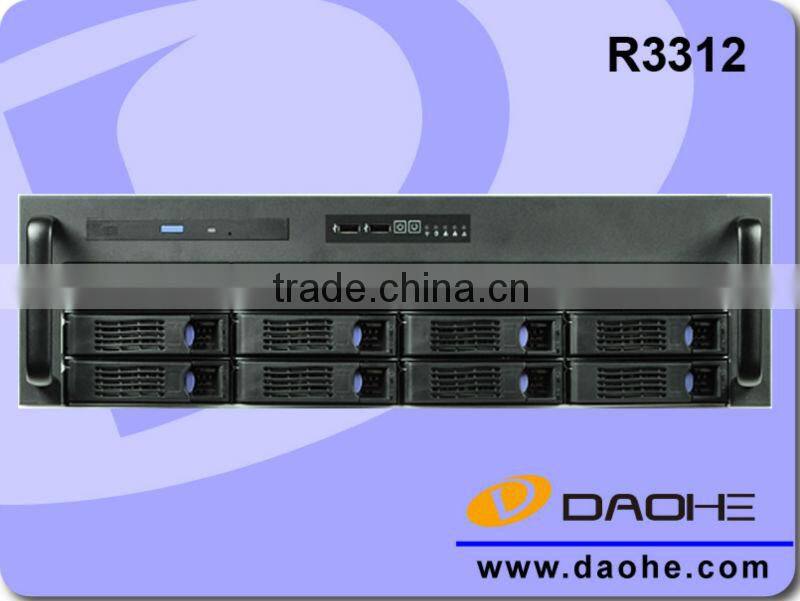 3U---12bays Storage Server Rackmount Hotswap Chassis Case -R3312