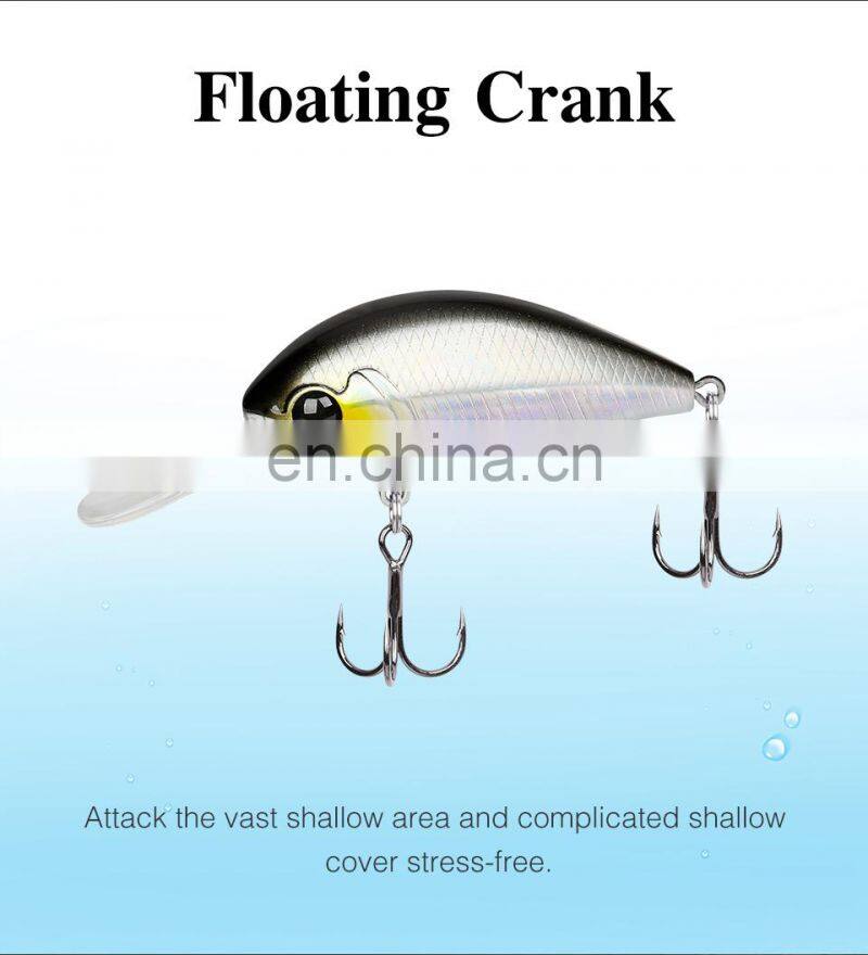 13g Trolling Lure Crank Bait Fake Fish Floating bait Mini Crankbait Fishing Lure