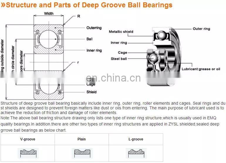 Competitive Price 6024 Deep Groove Ball Bearing