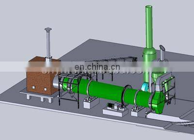 Shanghai Yuke Industrial Rotary Dryer for Cocoa Beans