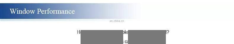 New Design AS2047 NFRC Standard Aluminium Aluminum Bi-Folding Folding Bifold Window