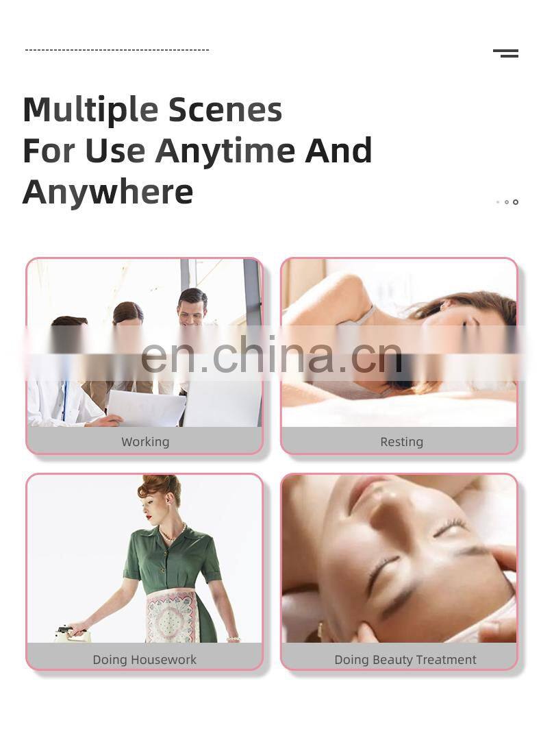 Wireless Silicone Chest Massager Red Blue Light Lactation Massage Care Hot Vibrating Breast Massager Machine