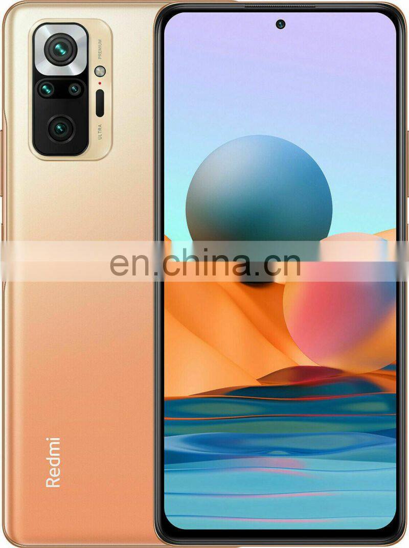 Newest Red mi Note 10 Pro AMO LED 120Hz Smartphone 108MP Quad Camera S732G Octa Core 5020mAh 33W Fast Charging Mobile Phones