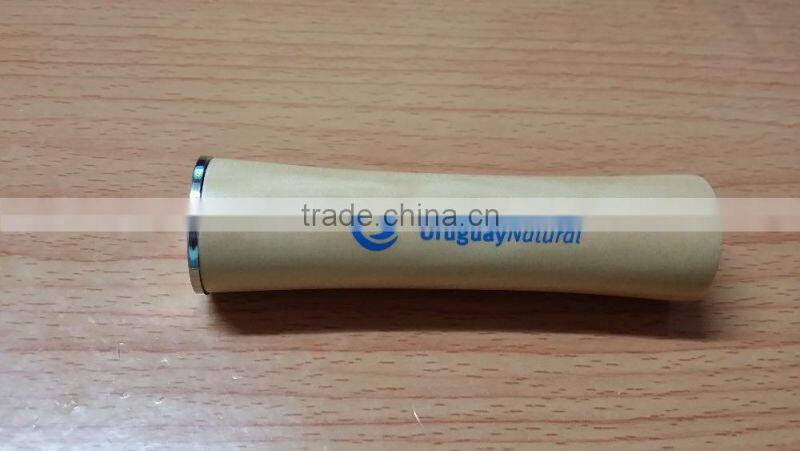 Fashion wood 2600mAh power bank cheap charger for smart mobile