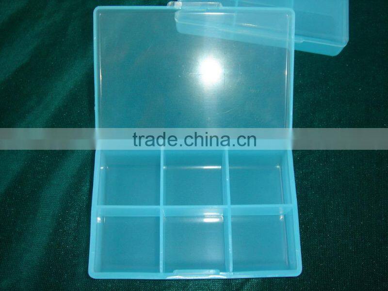 Hot Sales For Promotion 6 Companrtment Japanese Pill Box