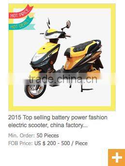 2015 Lastest new energy scooter, high quality cheap adult electric motorcycle,china factory direct for sale