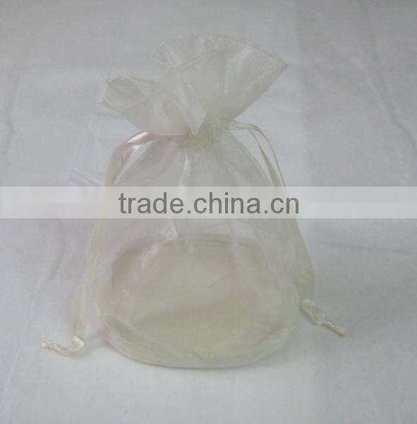 white wine bottle organdy drawstring printed ribbon bag for packing red wine