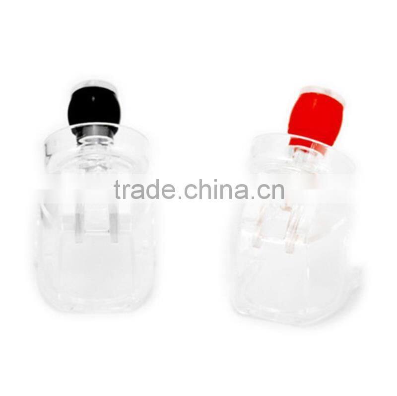 Champagne Bottle Stopper,Wine Bottle Vacuum Saver Sealer Preserver Pump Stopper, Plastic type, clear, in gift box packing