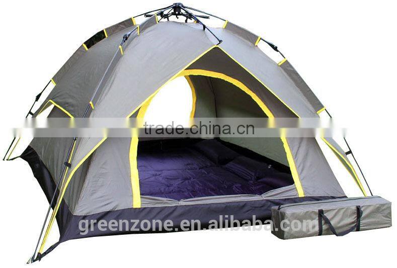 Coulourful Auto Tent colour grey
