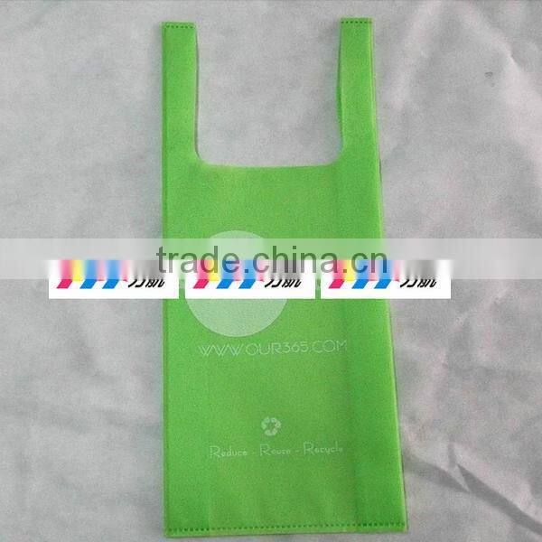 FH T-shirt Bag Printing PP Non Woven Shopping Bag