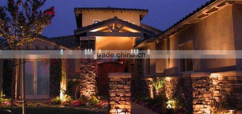 wide angle outdoor 12 volt 7watt cast aluminum garden spot lighting fixtures