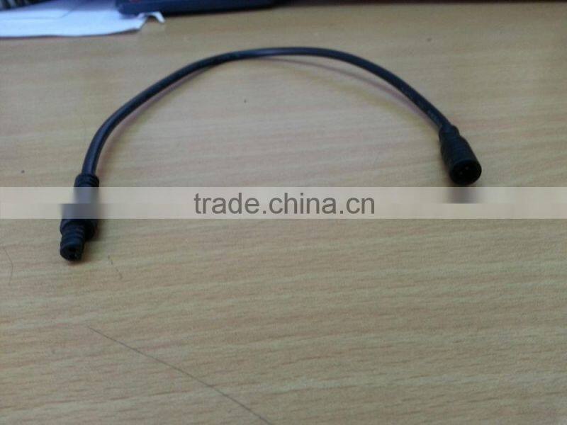 1.0mm Waterproof Black 300V 80C of cable Wire harness Connector