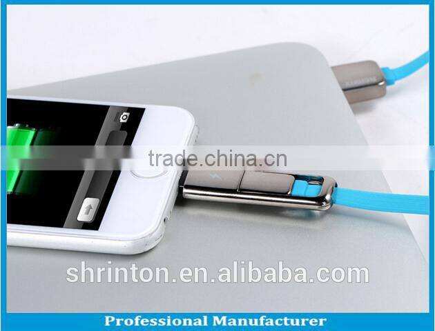 REMAX 2 in 1 8pin Micro USB Sync Data Cable Charger High Speed Micro for Samsung