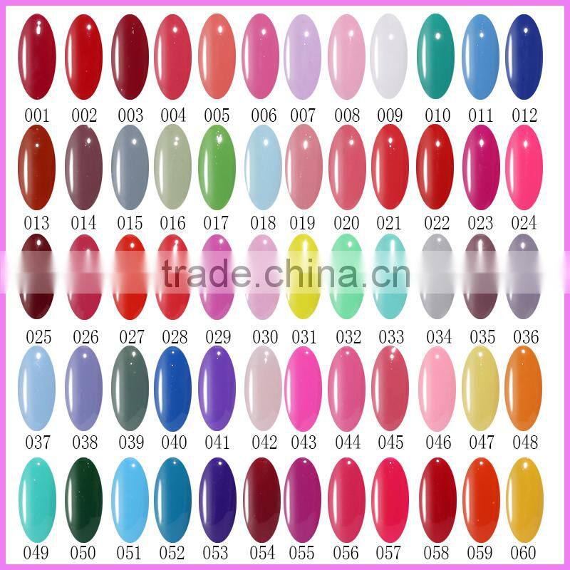 MSDS approved private label oem uv color gel nail polish in China