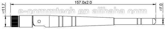 Whip Antenna Rubber 3G Antenna