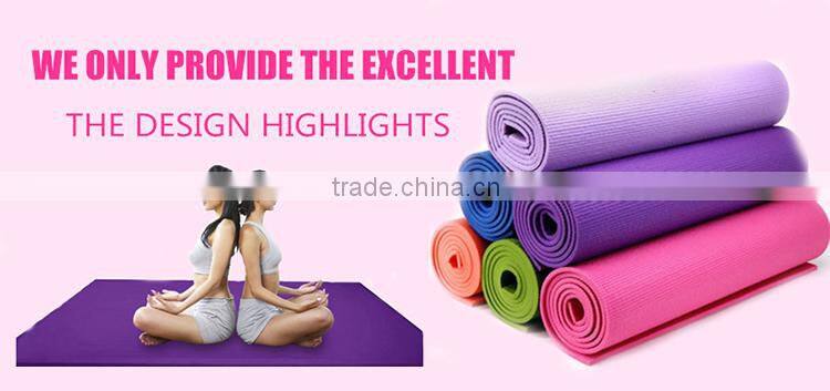 Red or customizable 3~20mm thickness natural rubber yoga mat