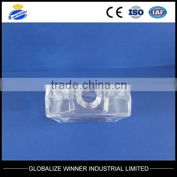 20mm Flat Square Perfume Glass Bottle