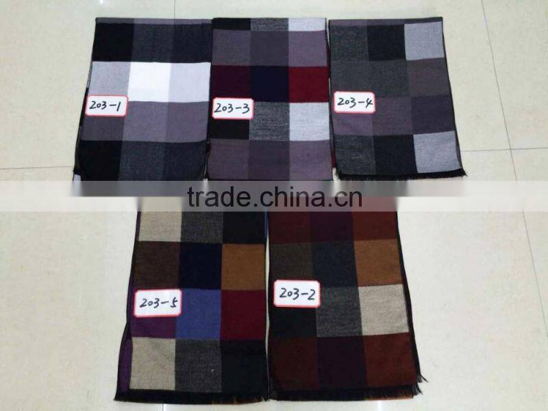 Men's royalblue cashmere feel rayon scarf 20 colours