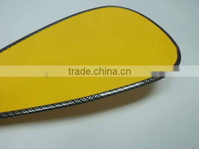 Fibeglass stand up paddle with plastic Protective edge