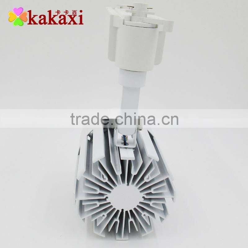 Kakaxi High Quality LED Track Light 20W 30W Clothing Store Rail Lights Showcase LED Spotlights