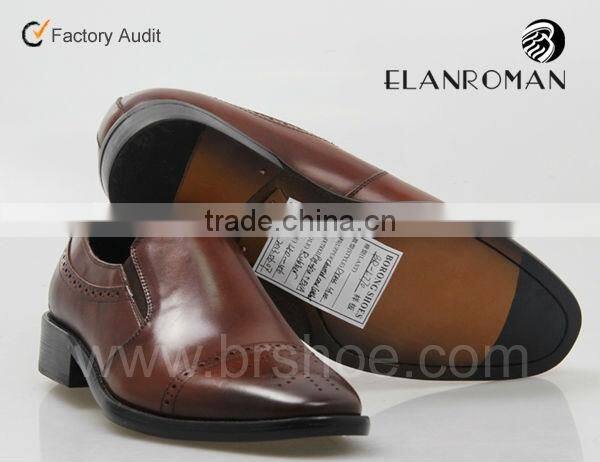 real cow leather business dress shoes slip-on