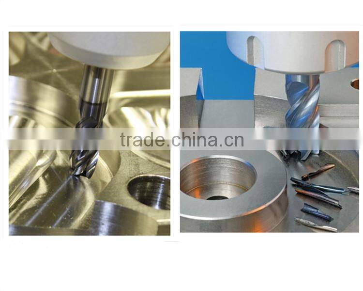 Gold Coating High-Performance Processing Tungsten Solid Carbide Ball End Milling Cutter