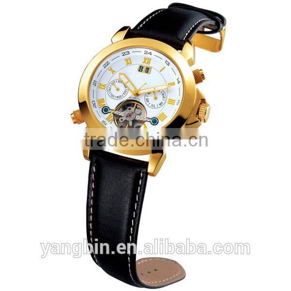 2015 hot custom brand watch Automatic Mechanical Stainless steel factory men watch
