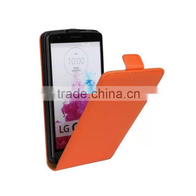 Wholesale Mobile phone case for LG G2,Flip Real leather case for LG G2