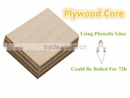 1220X2440 melamine coated poplar core laminated plywood
