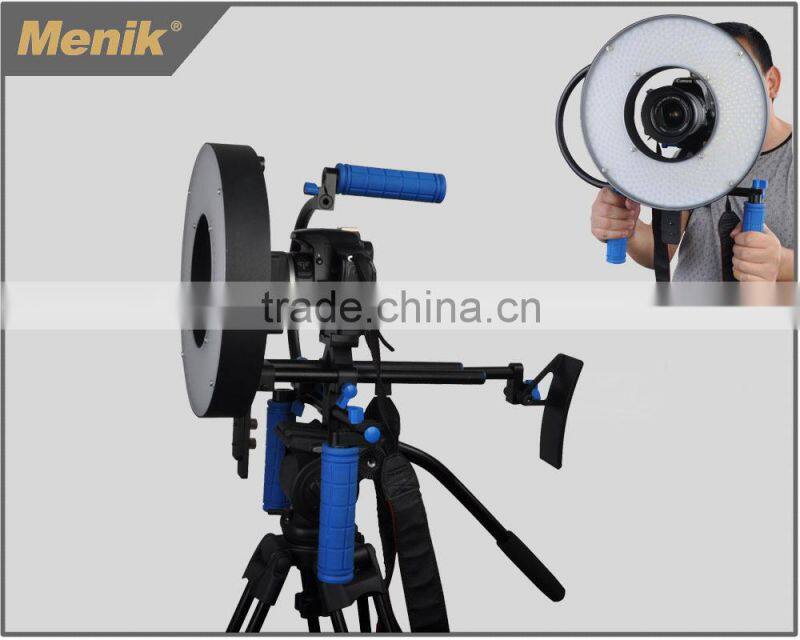 LH Series 12v LED video light,round lighting,ring flash