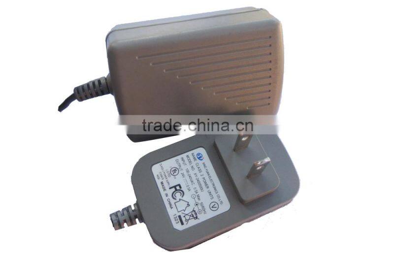 Fashional grey color 24V dc 0.5A switching power supply for lamp