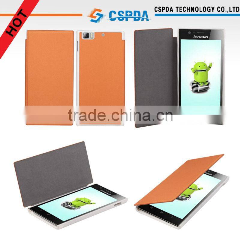Flip leather case for Lenovo K900 ,Various colors &wholesale price cover