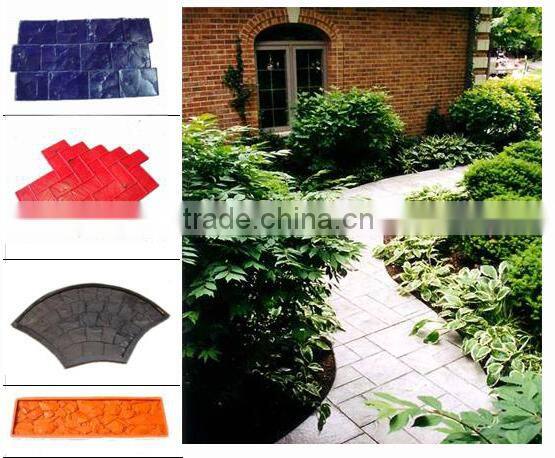 Stamping Rubber Pavement Mold paving block mold concrete pavement mould