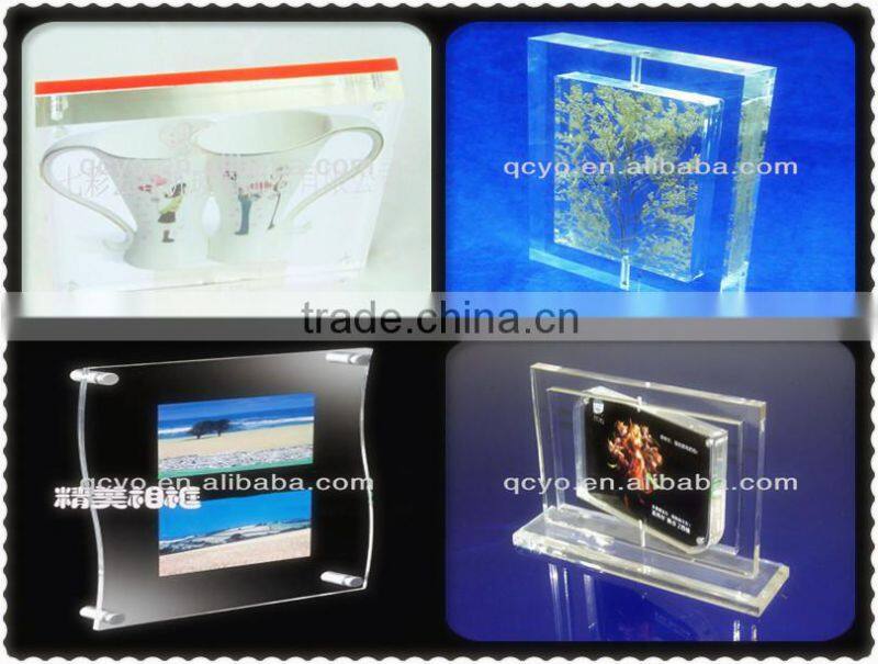 2015 new product acrylic glass vase