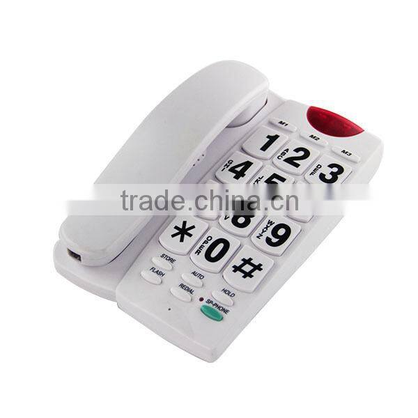 fix line wireless basic function analog telephone set